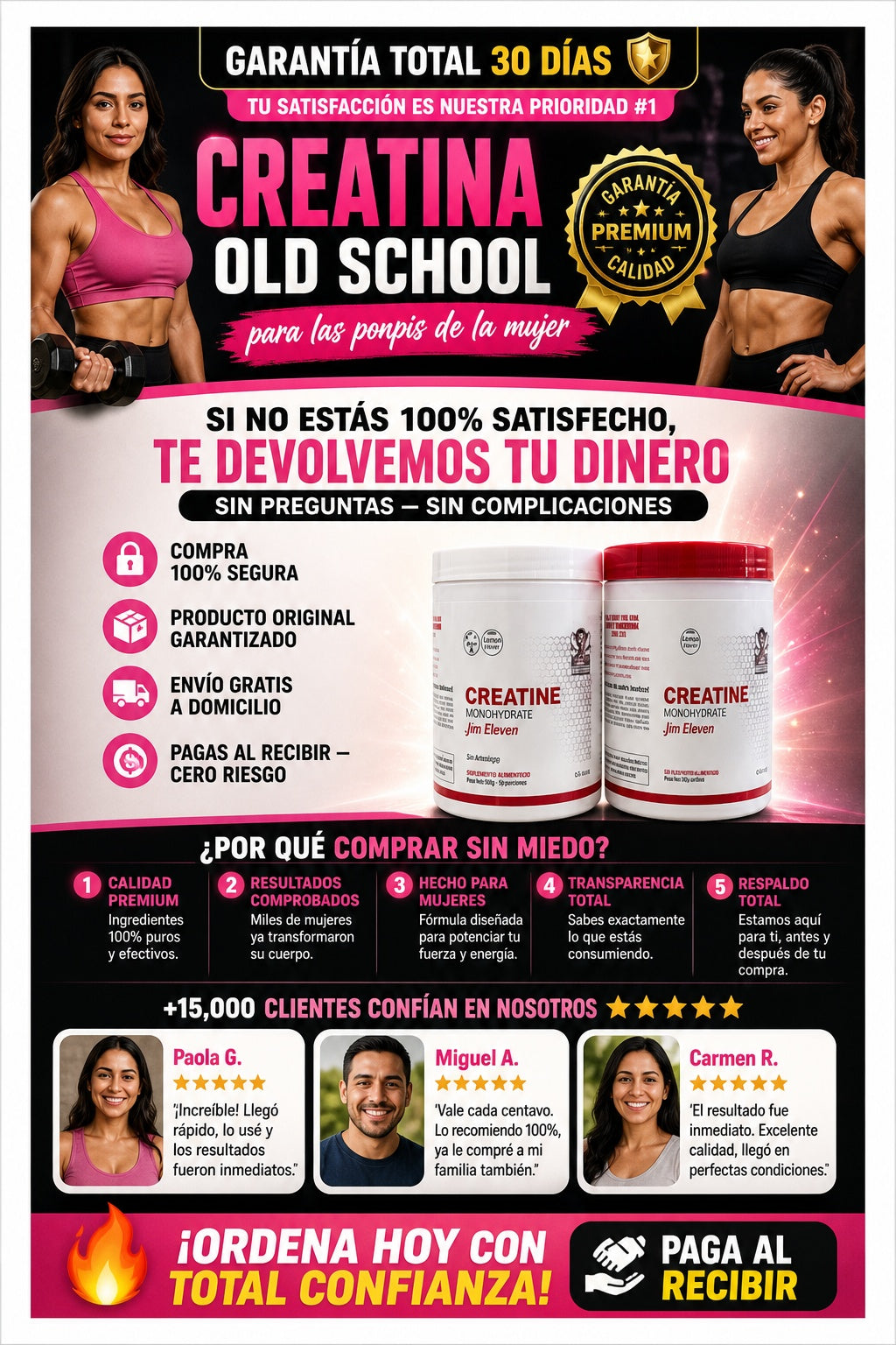 Creatina Old School para las ponpis de la mujer - imagen 9