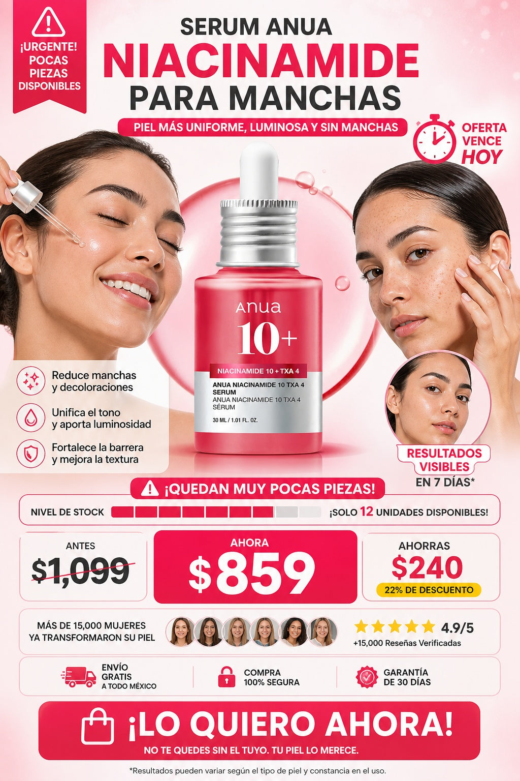Serum Anua Niacinamide Para Manchas - imagen 10