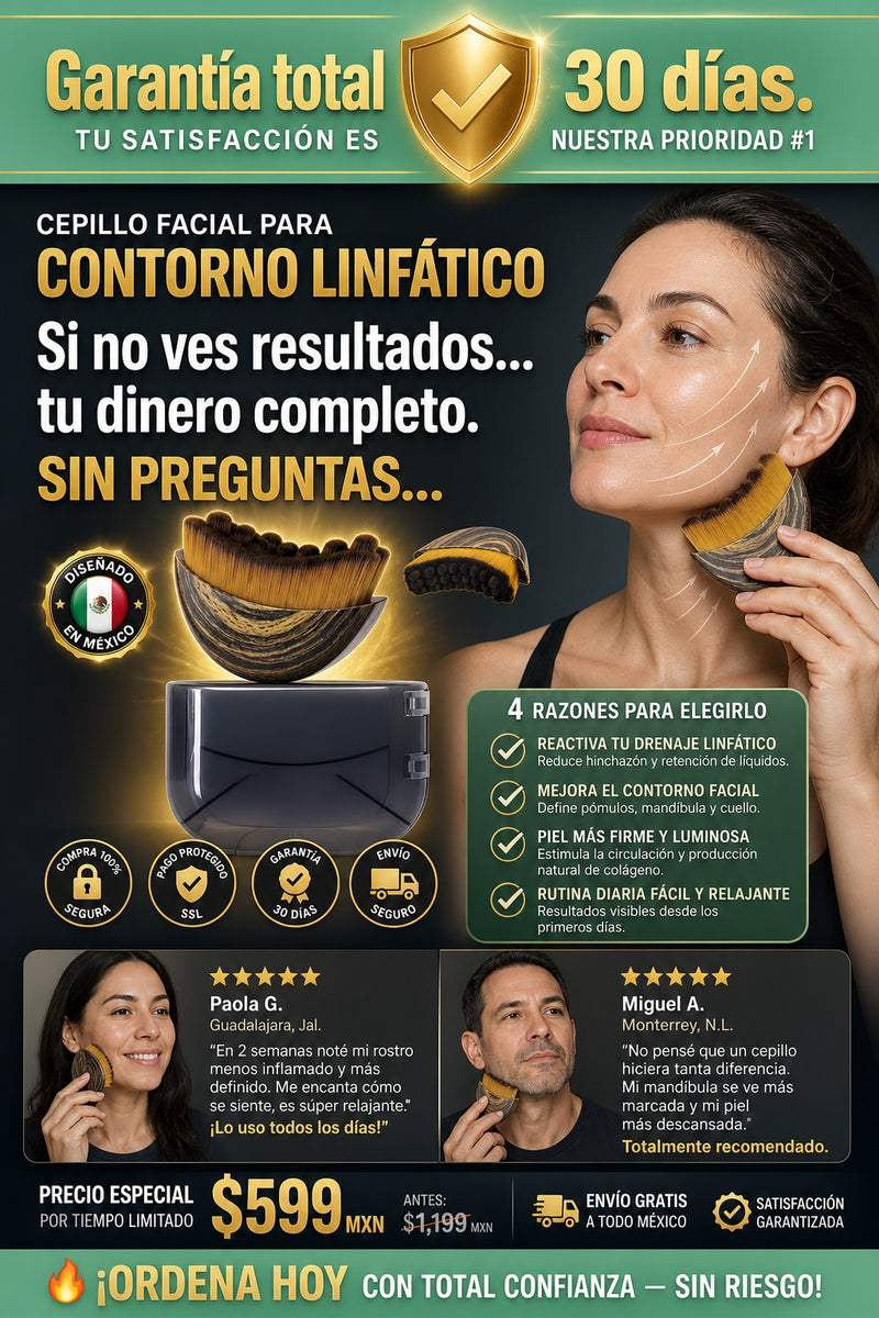 Cepillo Facial Para Contorno Linfatico - sección 10