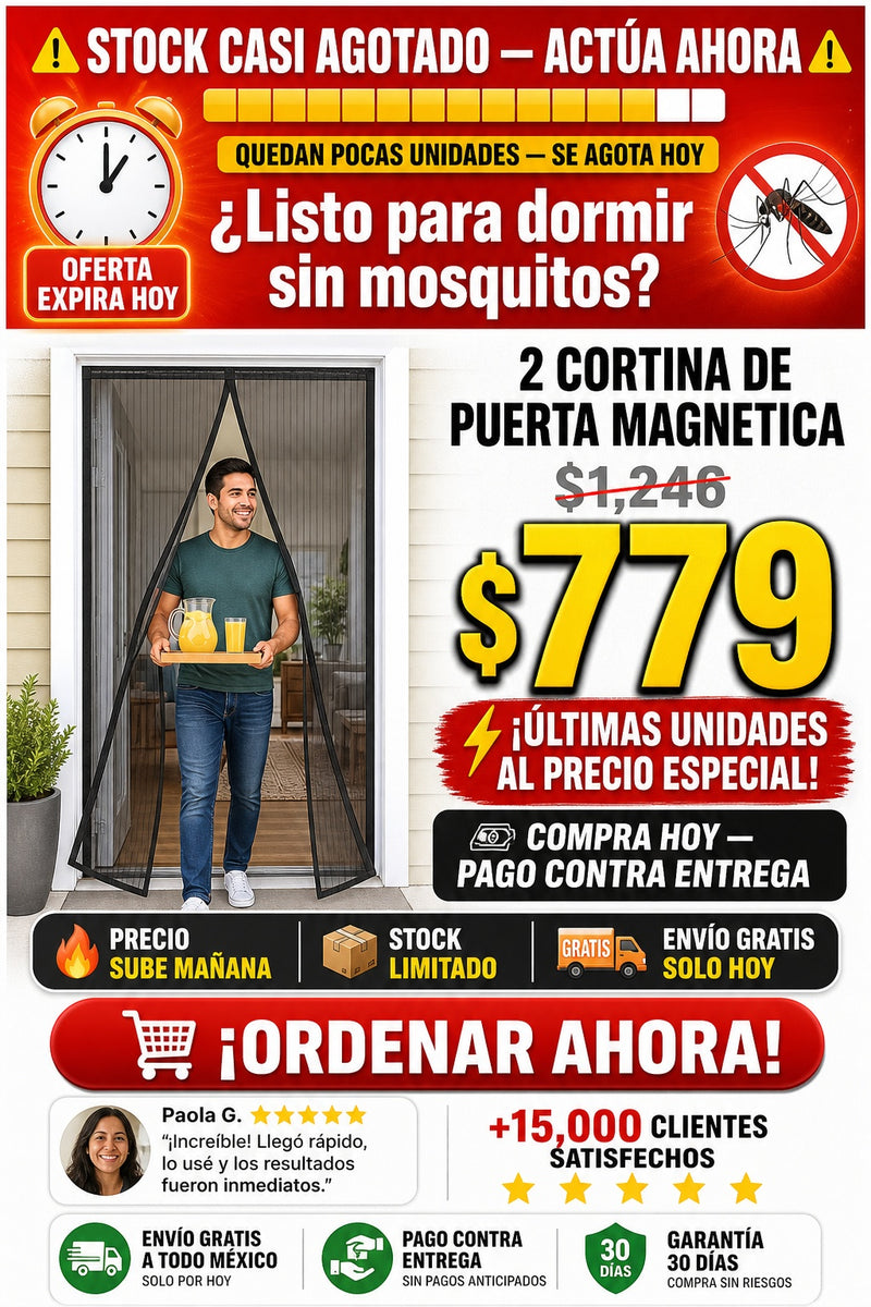 2 Cortina De Puerta Magnetica - sección 11