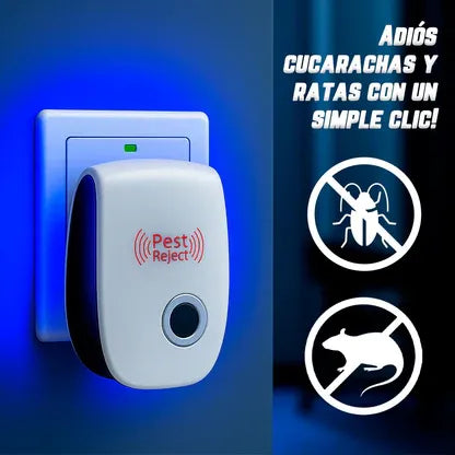 Repelente Ultrasonico De Plagas Potente