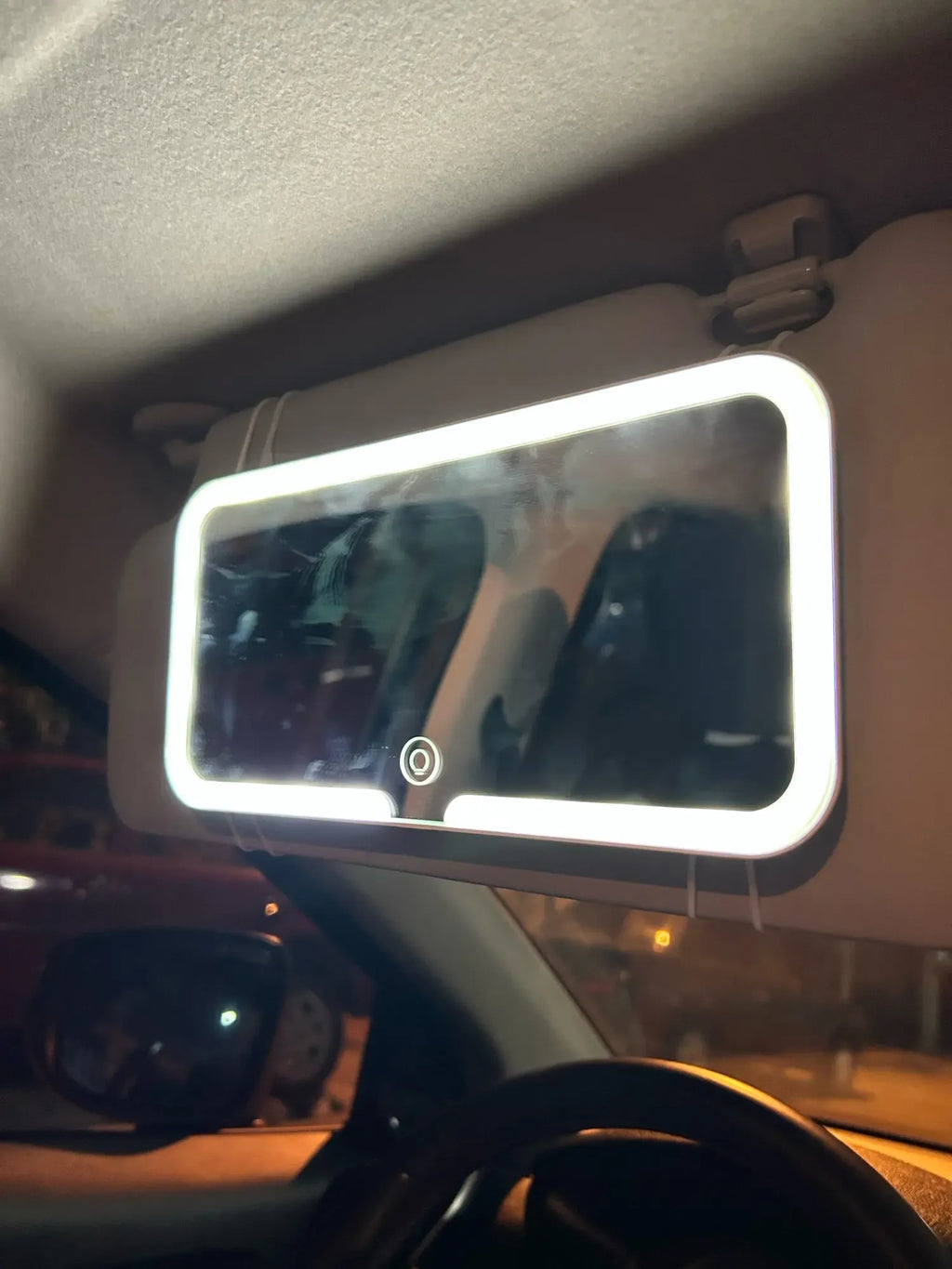Espejo Maquillaje Con Luz Led Para Coche