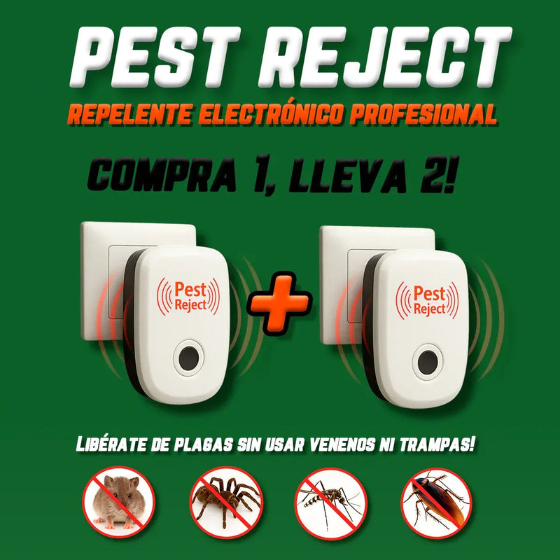 Repelente Ultrasonico De Plagas Potente