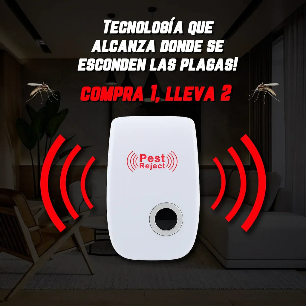 Repelente Ultrasonico De Plagas Potente