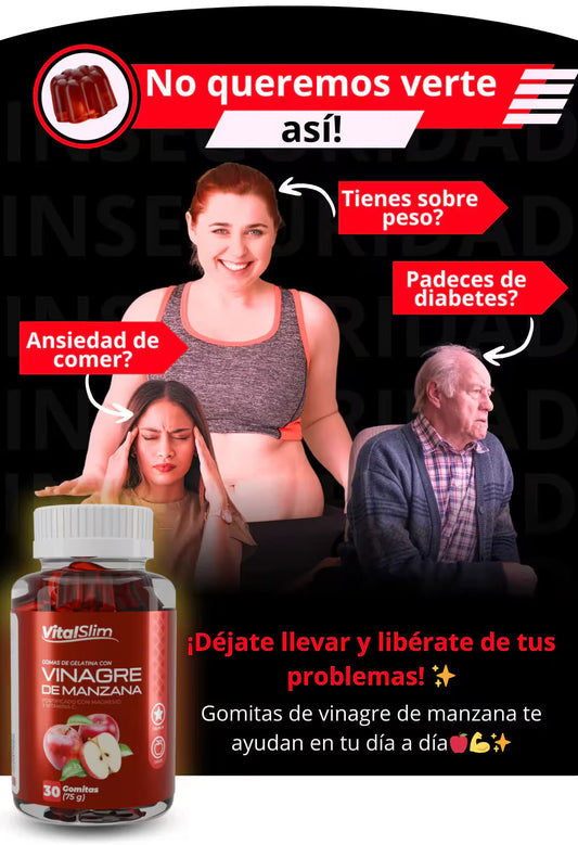 Gummy Life Gomitas De Vinagre De Manzana