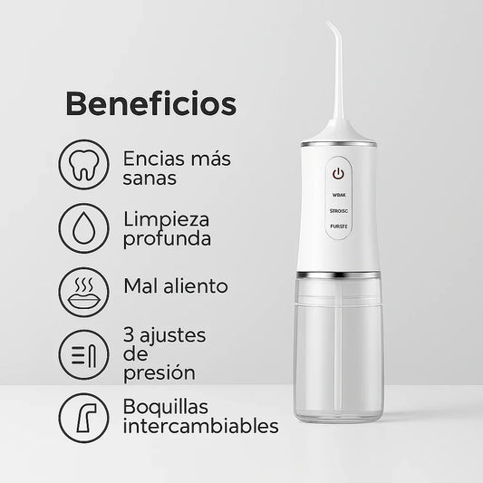 Irrigador Dental Recargable