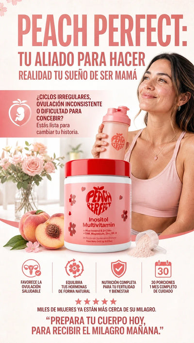 Suplemento Peach Perfect Inositol 135g
