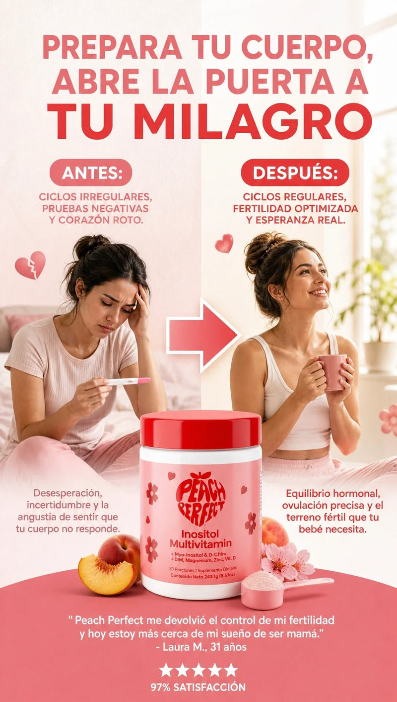 Suplemento Peach Perfect Inositol 135g