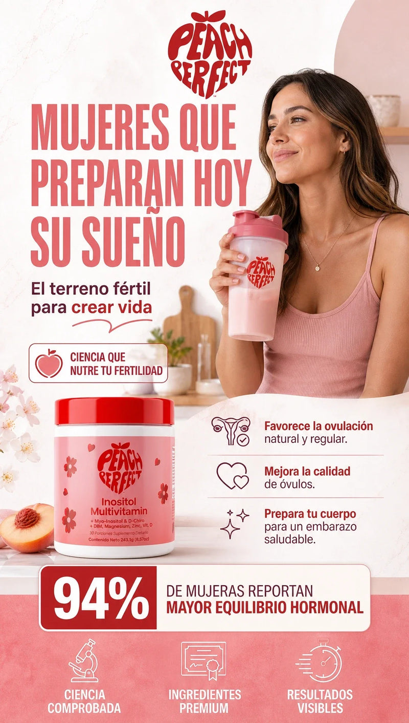 Suplemento Peach Perfect Inositol 135g
