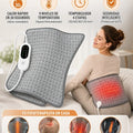 Manta Lumbar Eléctrica Terapia Dolor Espalda