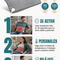 Manta Lumbar Eléctrica Terapia Dolor Espalda